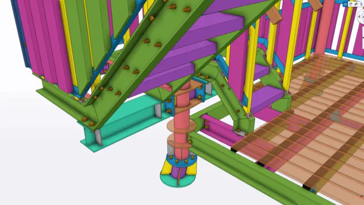 Image from Vettehüppetorn gallery. Timber Structure building.